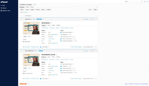 Managed hosting with cPanel